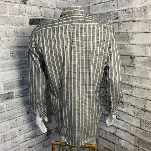 Etro Milano Check Graphic Print Casual Button Down Shirt - Picture 5 of 11